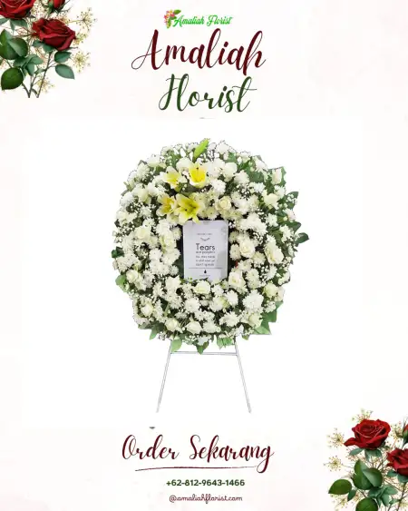 Krans Bunga Duka Pendosawalan